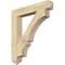 Ekena Millwork Balboa Arts & Crafts Rough Sawn Bracket, Douglas Fir, 6"W x 40"D x 44"H BKT06X40X44BOA03RDF - alternate 1